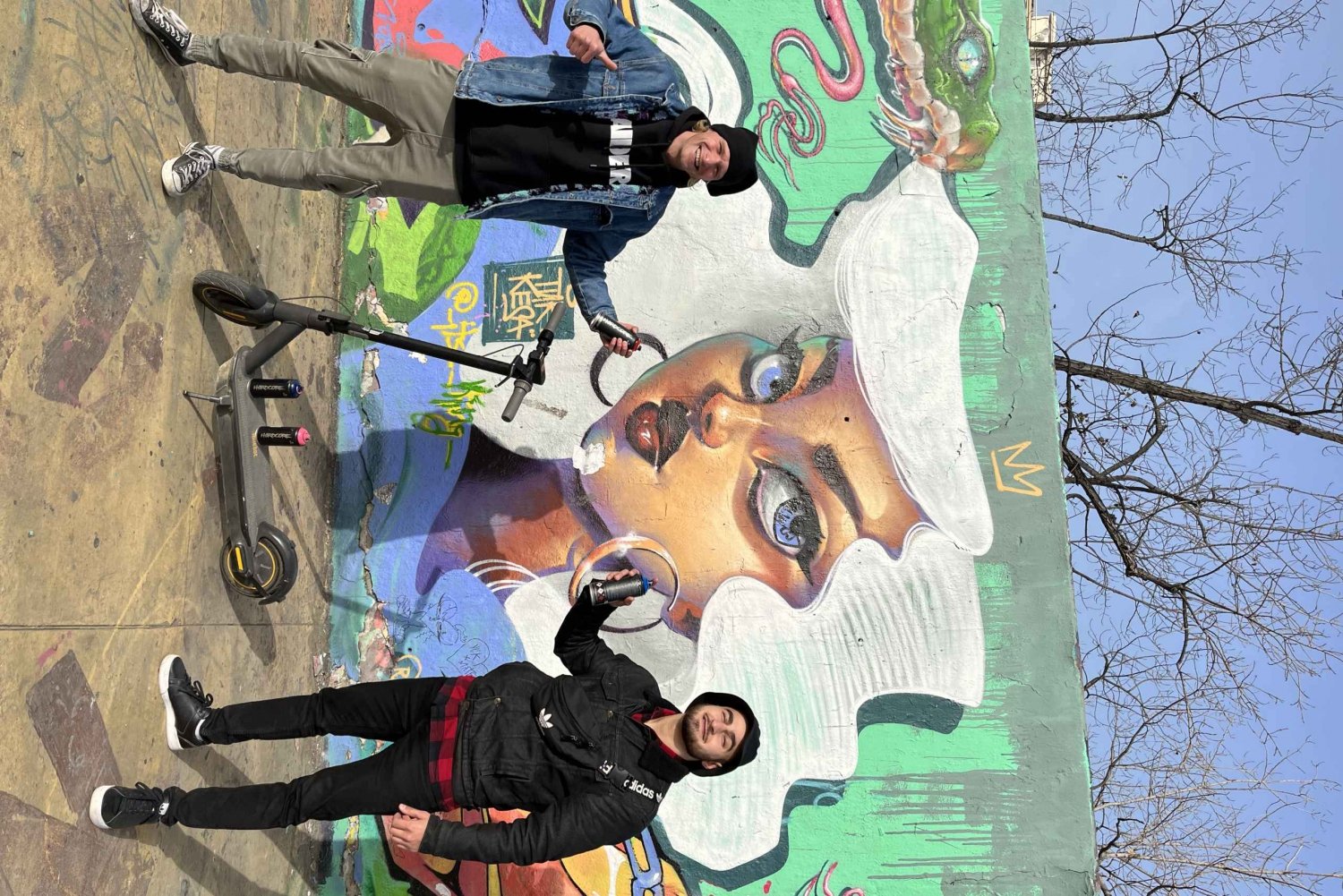 Barcelona: Graffiti-tur med elsparkesykkel