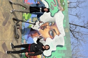 Barcelona: Graffiti-tur med elsparkesykkel