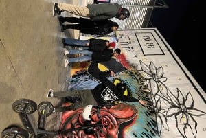 Barcelona: Graffiti-tur med elsparkesykkel