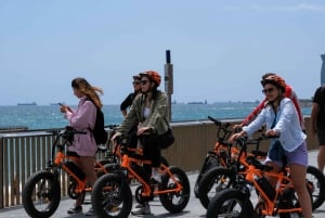 Barcelona: Visita guiada de la ciudad en bici o bicicleta eléctrica