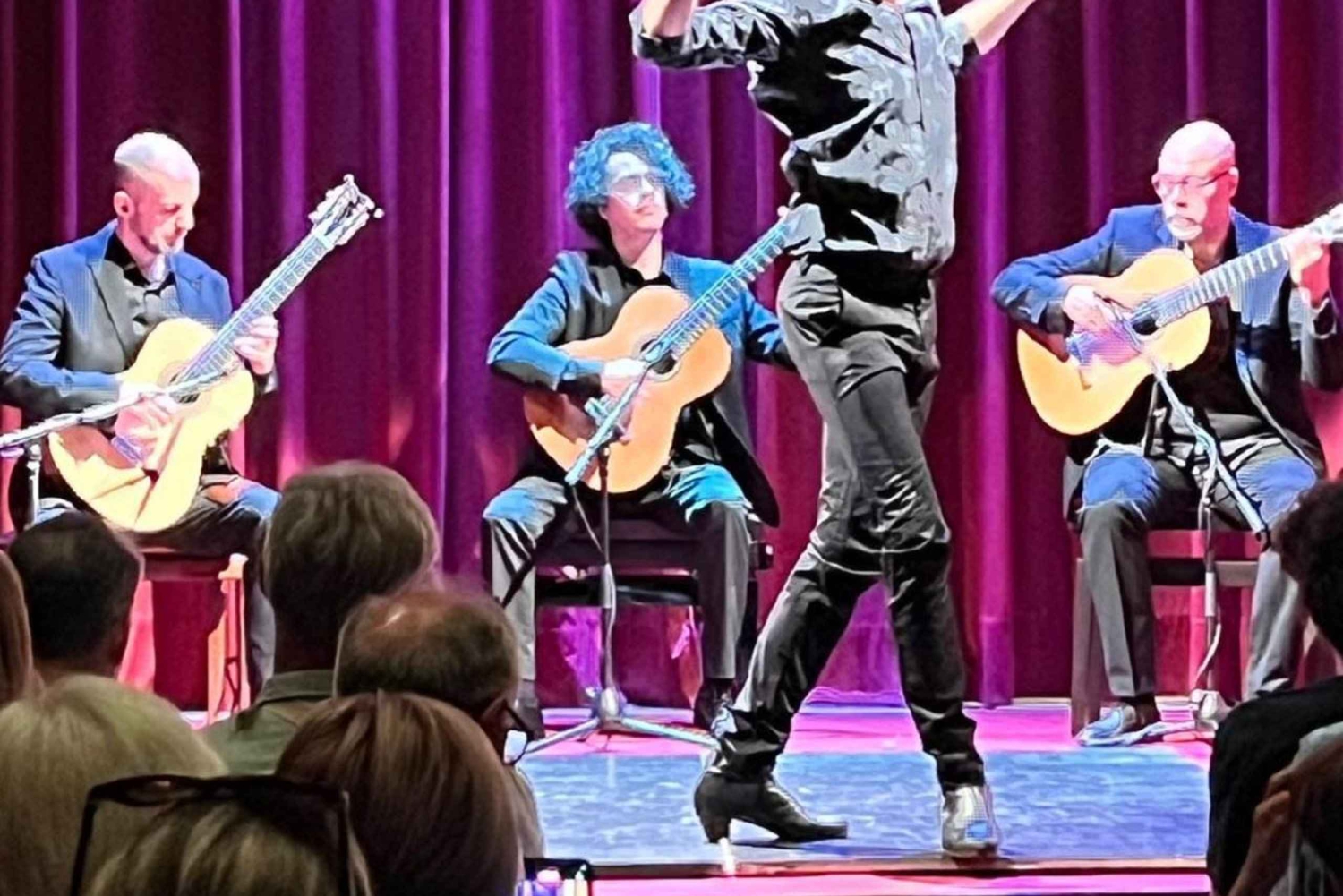 Barcelona: Guitartrio og flamencodans på Pignatelli-slottet