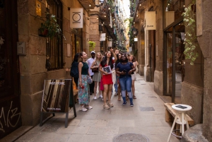 Barcelona w pół dnia: wycieczka kulinarna z tapas i wycieczka piesza po ponad 15 atrakcjach