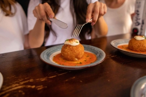 Barcelona w pół dnia: wycieczka kulinarna z tapas i wycieczka piesza po ponad 15 atrakcjach