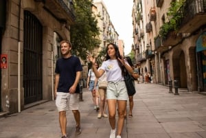 Barcelona w pół dnia: wycieczka kulinarna z tapas i wycieczka piesza po ponad 15 atrakcjach