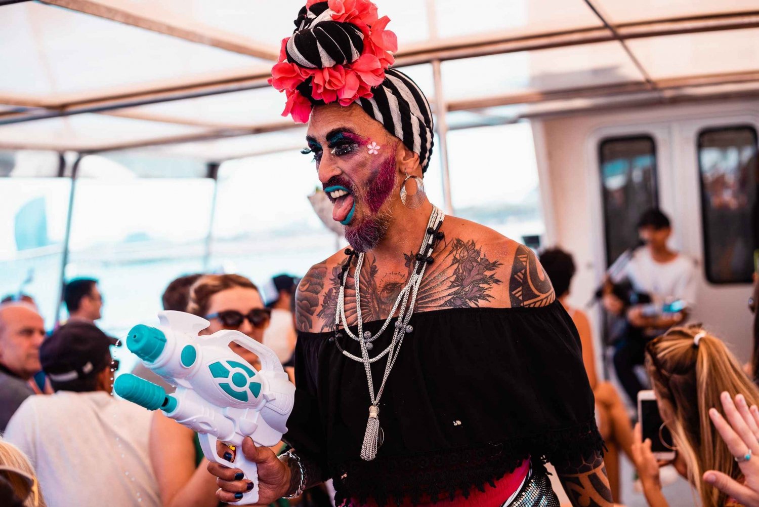 Barcelona: Halloween / Dag van de doden bootfeest