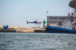 Barcelona: Helicopter Flight with Optional Yacht Cruise