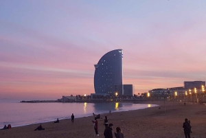 Cykeltur till Barcelonas höjdpunkter