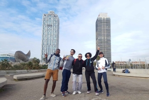 Cykeltur till Barcelonas höjdpunkter