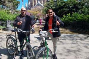 Cykeltur till Barcelonas höjdpunkter