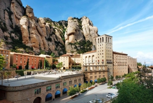 Barcelona podkreśla zwiedzanie miasta i wycieczkę Montserrat