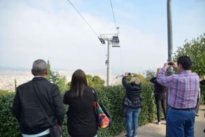 Wycieczka do Barcelony: Kolejka linowa Montjuic i gotycka wycieczka piesza