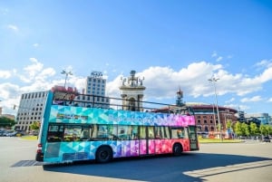 Barcelona: Hop-on Hop-off Bus Tour 1 or 2-Day Ticket