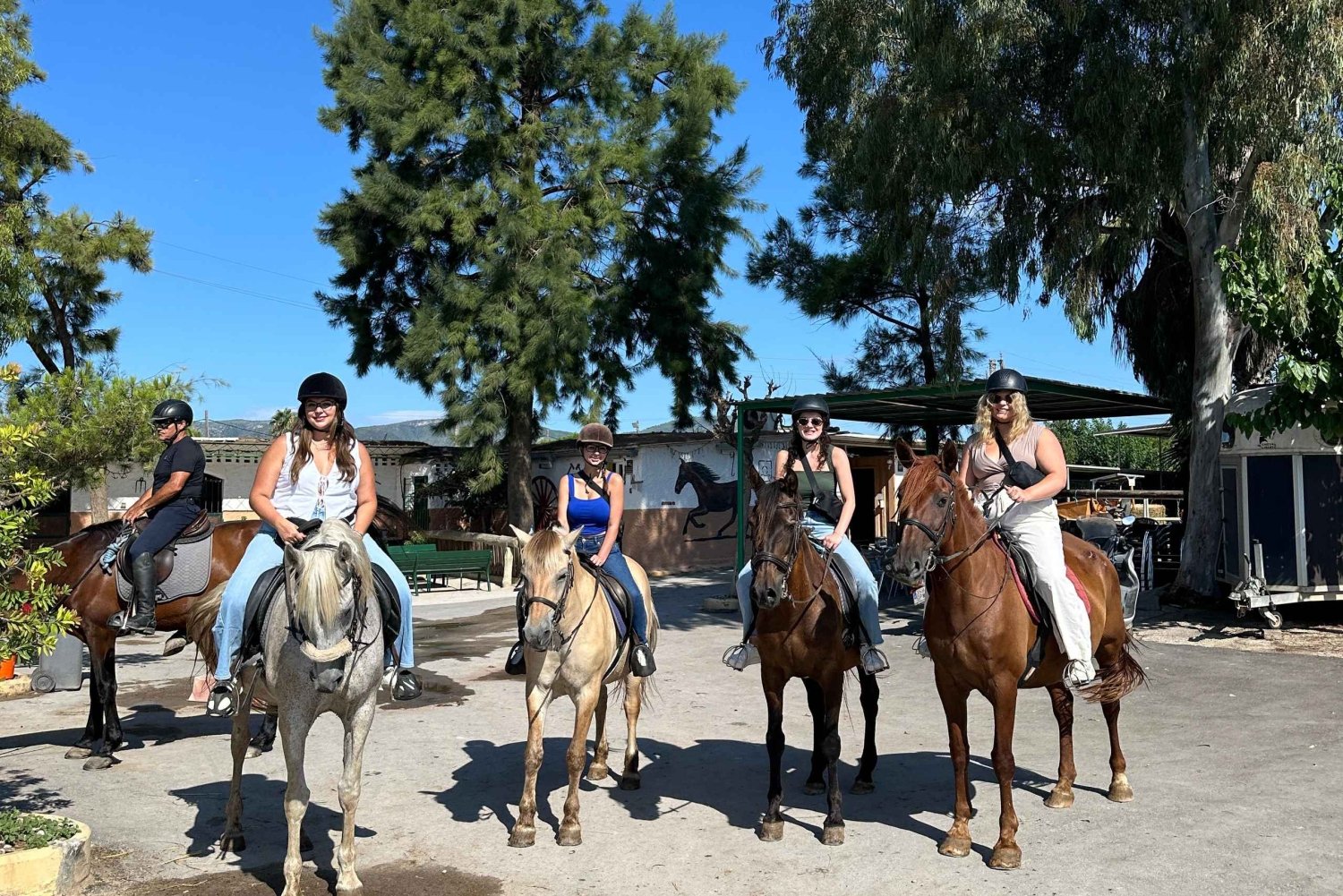 Barcelona: Horseback Ride + Picnic for Beginners or Experts