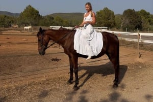 Barcelona: Horseback Ride + Picnic for Beginners or Experts