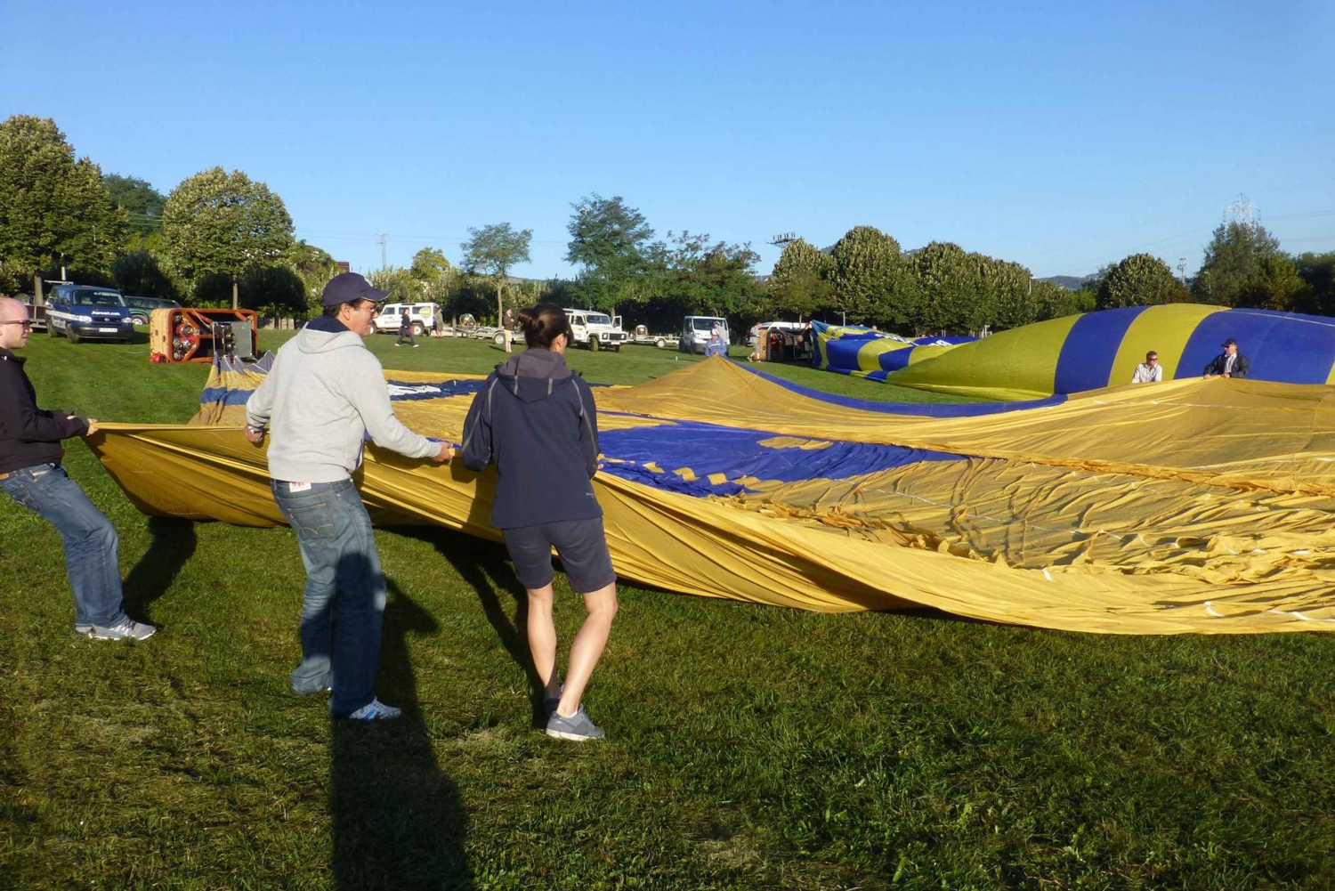 Barcelona: Luftballontur med valgfri transport