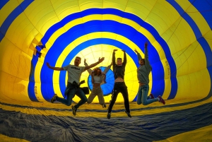 Barcelona: Luftballontur med valgfri transport