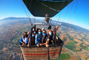 Barcelona: Luftballontur med valgfri transport