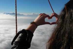 Barcelona: Luftballontur med valgfri transport