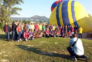 Barcelona: Luftballontur med valgfri transport