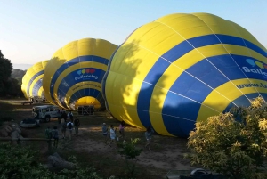 Barcelona: Luftballontur med valgfri transport