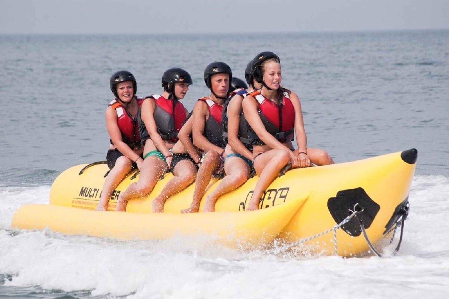 Barcelone : Tour en bateau banane gonflable