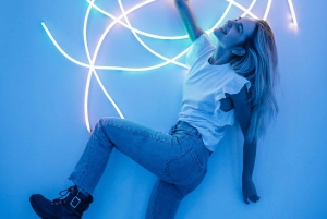 Barcelona: Interaktiv kunstinstallasjon av IKONO