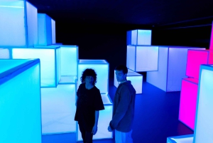 Barcelona: Interaktiv kunstinstallasjon av IKONO