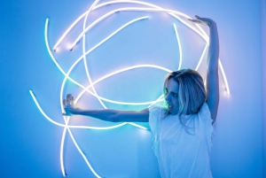 Barcelona: Interaktiv kunstinstallasjon av IKONO