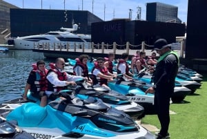 バルセロナ：ジェットスキーレンタル（免許不要）