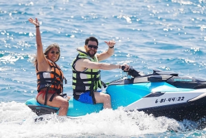 Barcelona: Passeio de jet ski para 1 ou 2 pessoas, com instrutor incluído
