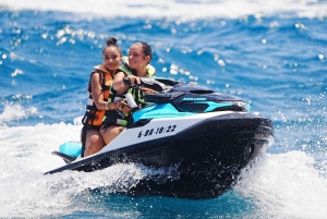 Barcelona: Passeio de jet ski para 1 ou 2 pessoas, com instrutor incluído