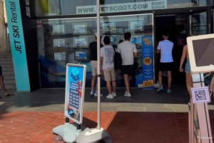 Barcelona: Jetski uden kørekort Hotel W - Foto inkluderet