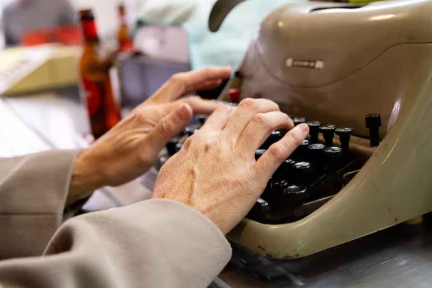 Barcelona: experiencia de escritura de cartas en máquinas de escribir vintage