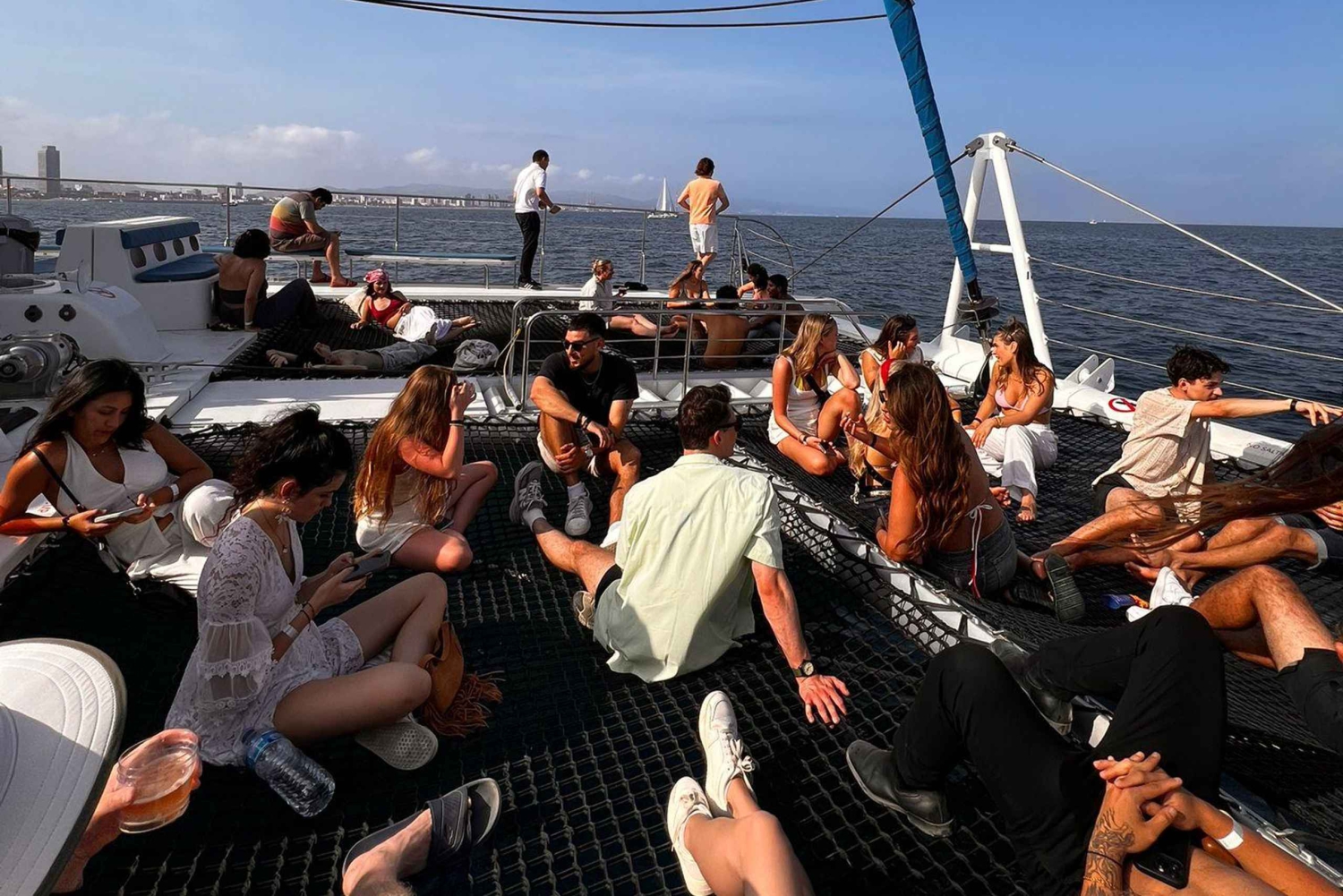 Barcelona Luxury Catamaran Sunset Cruise & Party Entry