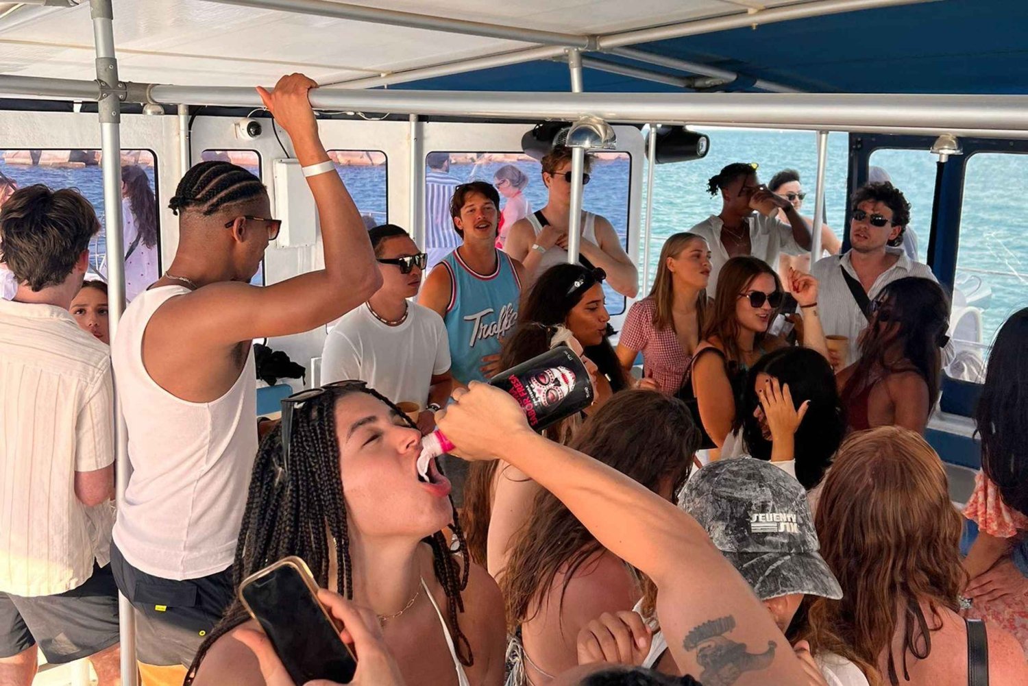 Barcelona Luxury Catamaran Sunset Cruise & Party Entry