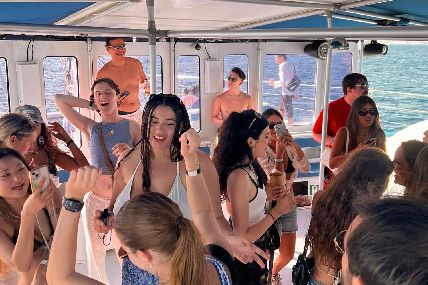 Barcelona Luxury Catamaran Sunset Cruise & Party Entry