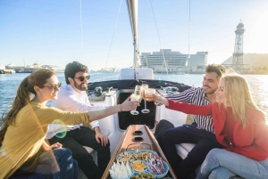 Barcelona Sunset Sailing with Gin Tonic Workshop Option
