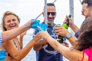 Barcelone : Excursion en voilier privé sur un yacht de luxe