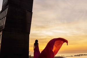 ✅ バルセロナ：魔法のピンクフライングドレス撮影会