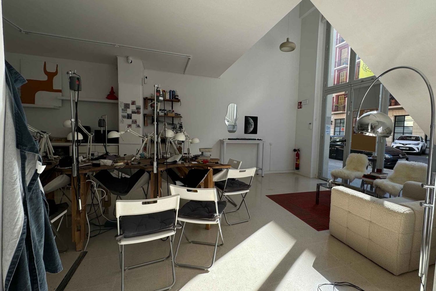 Barcelona: gör en silverring med stämplar och texturer