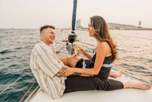 バルセロナ：プロポーズのボート トリップ