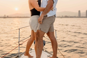 バルセロナ：プロポーズのボート トリップ