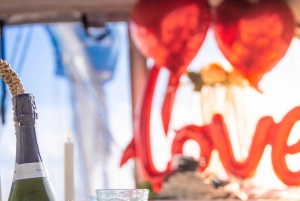 Барселона: предложение руки и сердца на парусной яхте