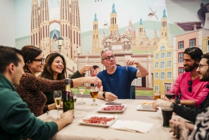 Masterclass de Jamón Iberico com degustação de vinhos Sagrada FamÃlia