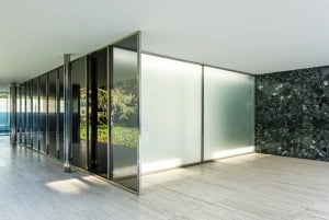 バルセロナ：ミース ファン デル ローエ パビリオン チケットと音声ガイド