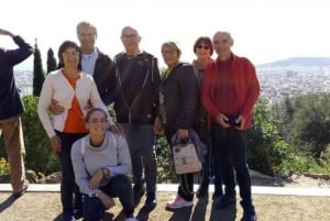 Barcelona: Montjuic Omvisning til fots med guide