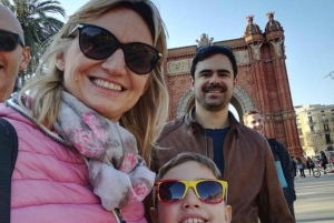 Barcelona: Montjuic Omvisning til fots med guide
