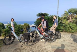 Barcelona: Montjuïc e-bike-eventyr med utsikt og slott