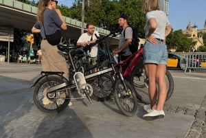 Barcelona: Montjuïc e-bike-eventyr med utsikt og slott