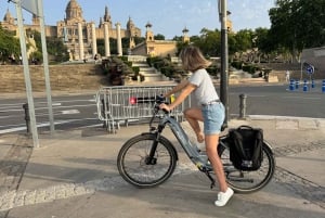 Barcelona: Montjuïc e-bike-eventyr med utsikt og slott